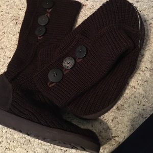 Brown Uggs barely used